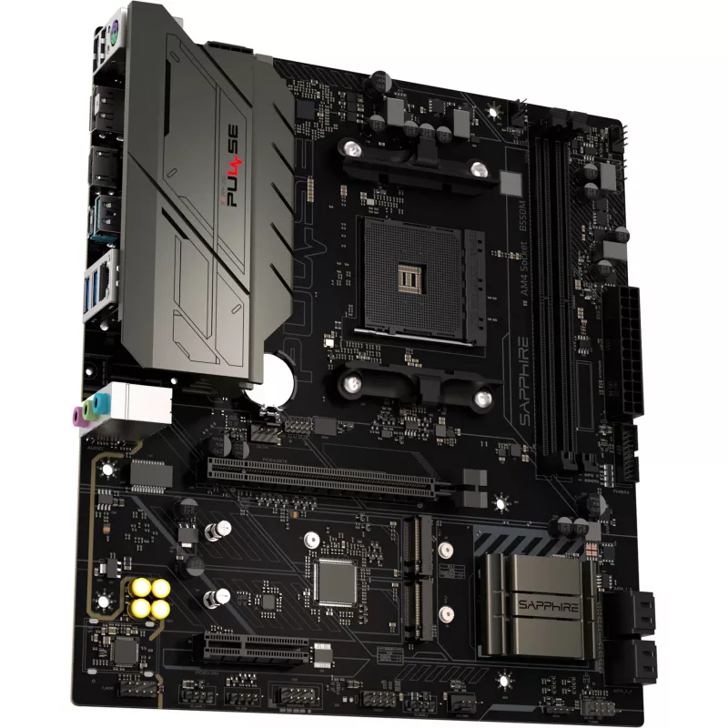 SAPPHIRE PULSE B550M Placa base AMD AM4 DDR4 Micro-ATX