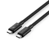 SATECHI Cable Thunderbolt 5 Pro 1m USB-C a USB-C – 120Gbit/s, 240W, Negro