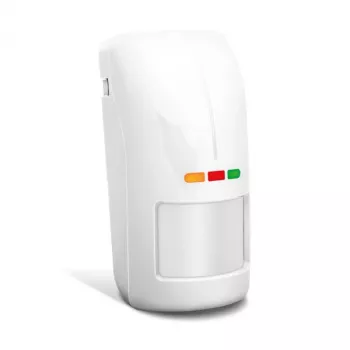 Satel OPAL Pro Sensor de movimiento exterior dual PIR+MW (blanco, sin soporte)