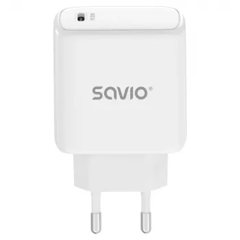 SAVIO LA-14 Cargador de pared de 20W con Power Delivery 3.0