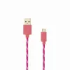 SBOX USB-1031P cable USB a Micro-USB 1m rosa