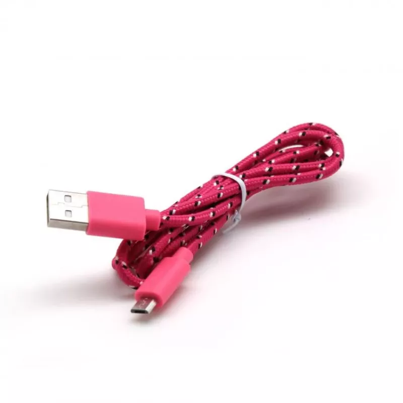 SBOX USB-1031P cable USB a Micro-USB 1m rosa