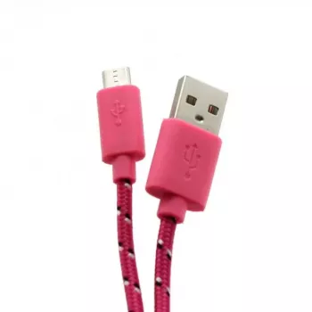 SBOX USB-1031P cable USB a Micro-USB 1m rosa