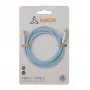 SBOX cable USB-C a USB-C 1m azul – carga y sincronización de datos