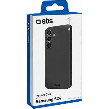 SBS Instinct Funda para Samsung Galaxy S24, negro TEINSTSAS24K