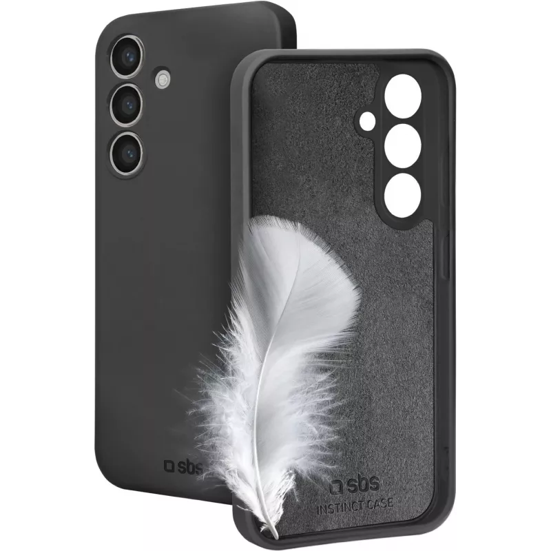 SBS Instinct Funda para Samsung Galaxy S24, negro TEINSTSAS24K