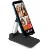 SBS Mobile TASTAND soporte universal plegable para e-readers, smartphones y tablets hasta 12 pulgadas – negro y plata
