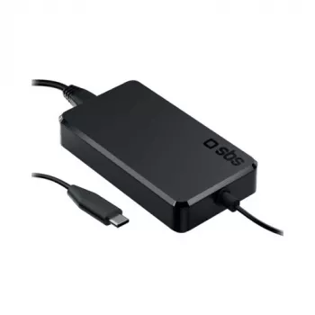 SBS Fuente de alimentación universal USB-C para portátil 100W 3m Negro