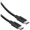 SBS cable de nailon USB-C a USB-C 2m 240W negro