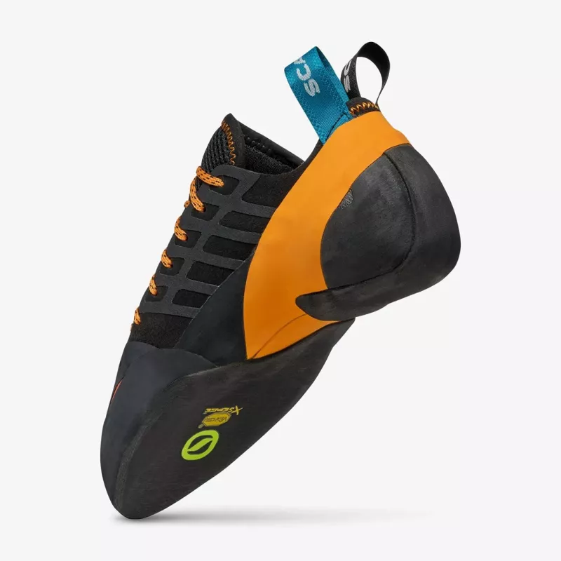 Scarpa Instinct zapatilla de escalada - negro/naranja - EU 43