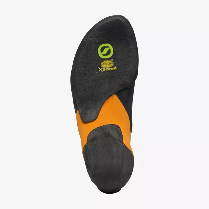 Scarpa Instinct Pies de gato para escalada - Negro/Naranja, EU 41