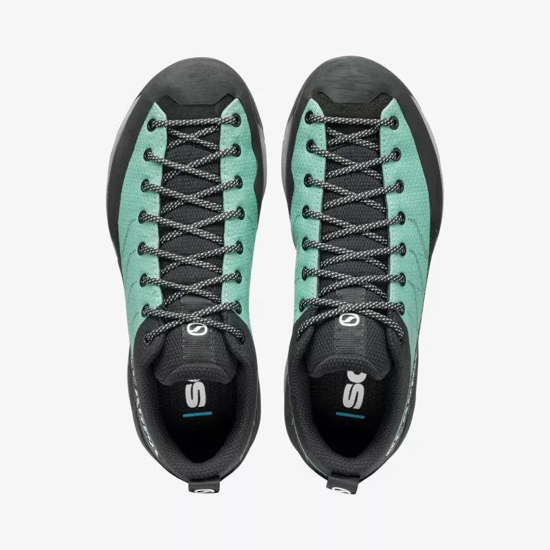 Scarpa Mescalito Planet Zapatos de aproximación para mujer - Jade/Negro (EU 39)