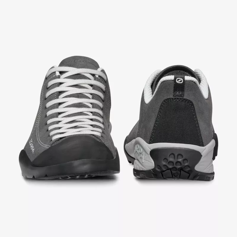 Zapatos lifestyle y approach SCARPA Mojito Shark unisex, ante repelente al agua, suela Vibram Spyder, EU 43,5