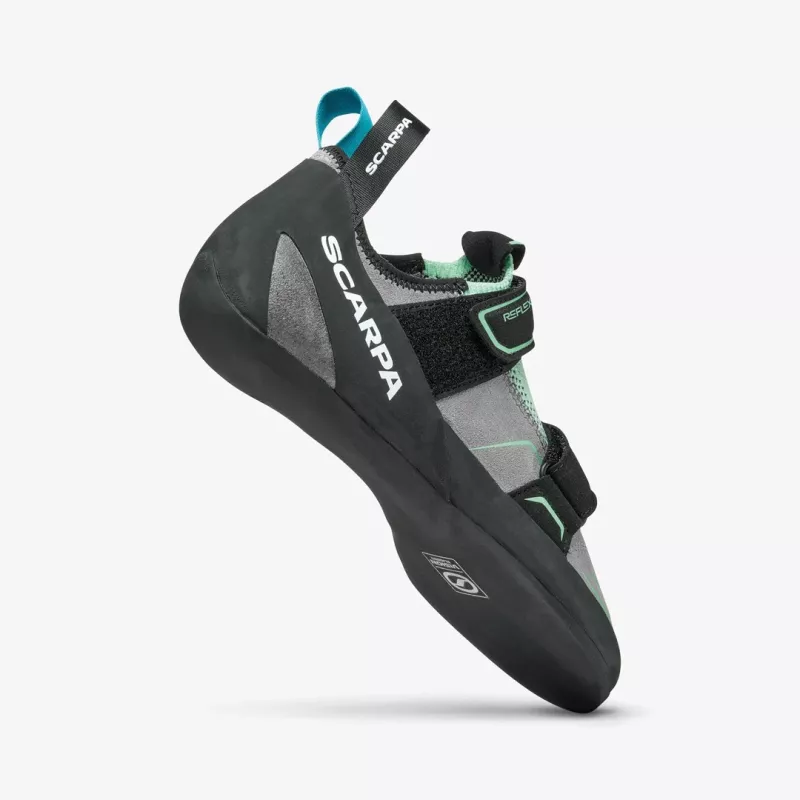 Scarpa Reflex VS Zapatillas de escalada para mujer - Menta/Negro (EU 37,5)