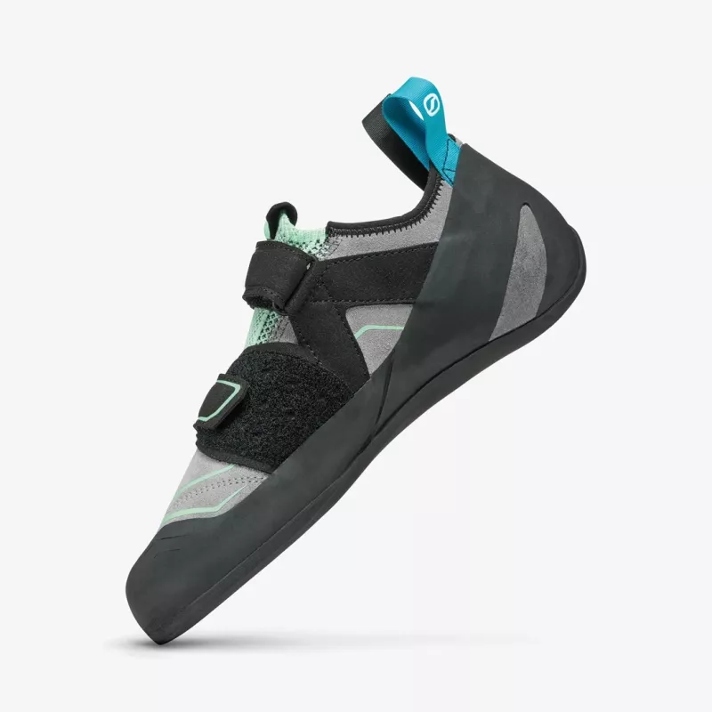 Scarpa Reflex VS Zapatillas de escalada para mujer - Menta/Negro (EU 37,5)