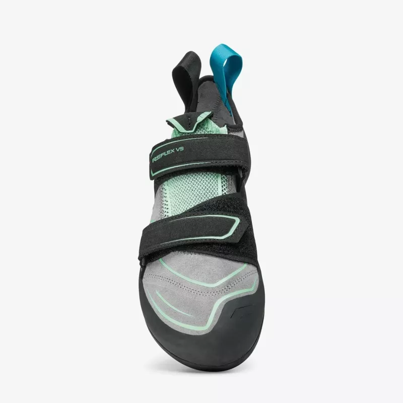 Scarpa Reflex VS Zapatillas de escalada para mujer - Menta/Negro (EU 37,5)