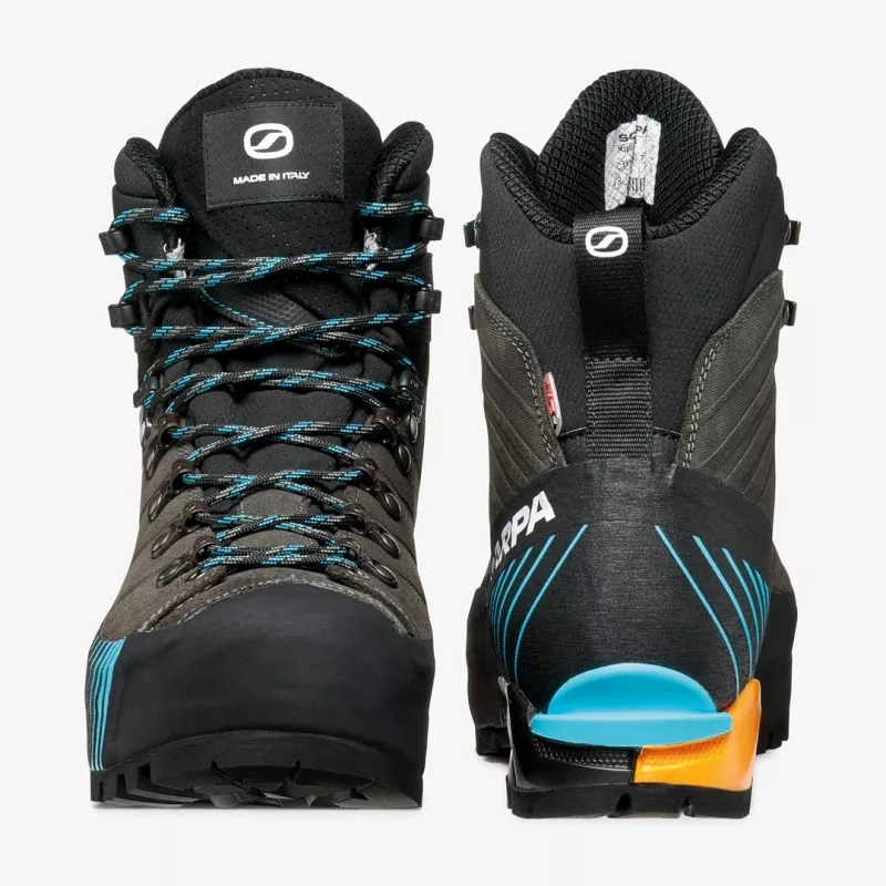 Scarpa Ribelle HD Botas de alpinismo - Carbon/Azure, Talla 41