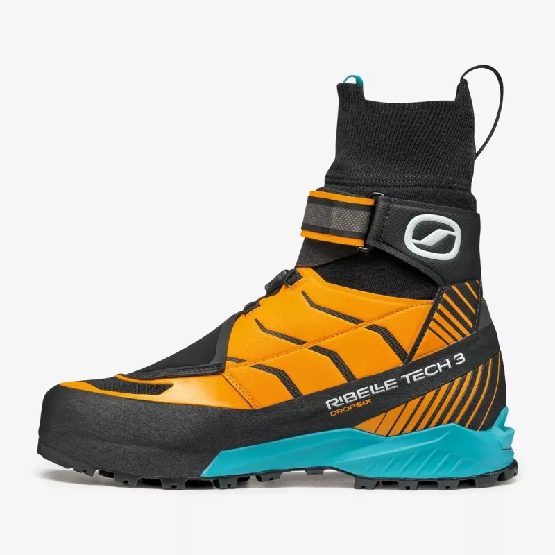 Scarpa Ribelle Tech 3 HD Botas de alpinismo - Black/Bright Orange - Talla 40 EU