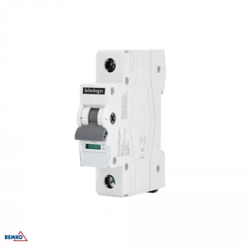 SCHELINGER A11-SR8-1P-063 Interruptor seccionador de 1 polo 63A, montaje en carril DIN, 230/400V AC