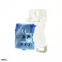 SCHELINGER A18-UJB-080 Bloque de distribución de 7 polos 100A 500V para montaje en carril DIN