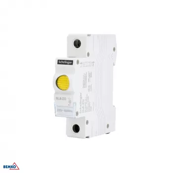 SCHELINGER SL8 piloto de señalización LED amarillo 230V AC montaje en cuadro IP65