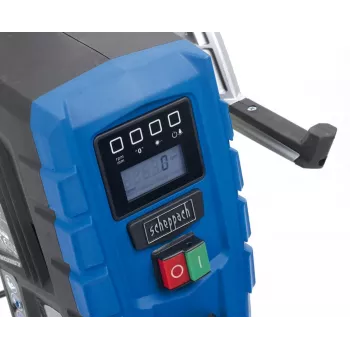 Taladro de columna Scheppach DP60 con regulación electrónica de velocidad y pantalla digital