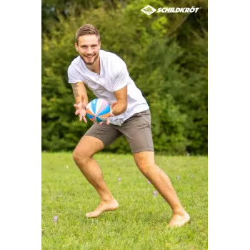 SCHILDKROT balón de fútbol americano de neopreno talla 6 - superficie textil suave, resistente al agua salada, balón de playa y agua para jóvenes 970345