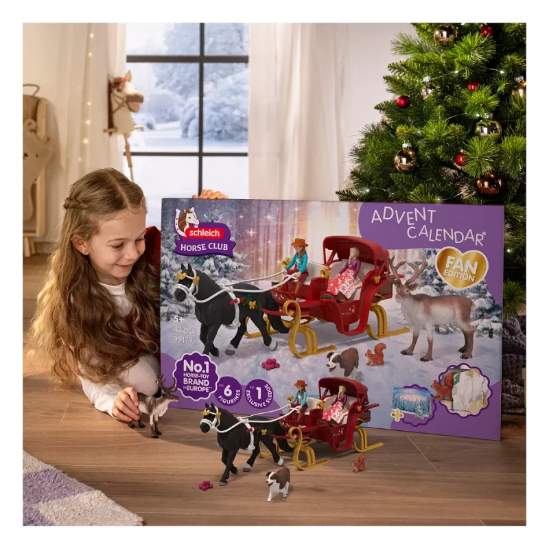 Schleich Horse Club Calendario de adviento – Christmas Sleigh Ride