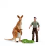 Schleich Pocket Set! Tour canguro con ranger