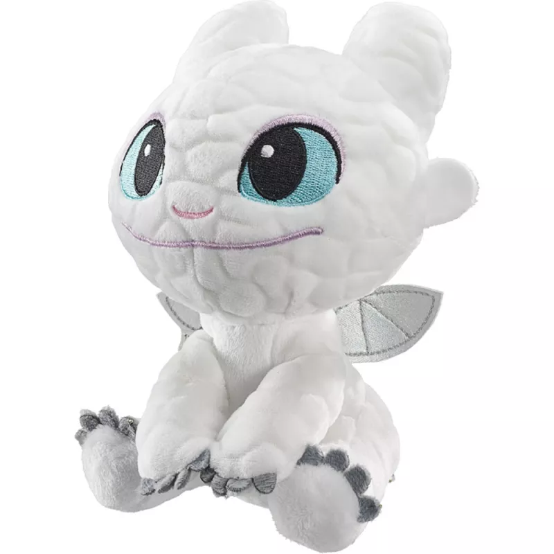 Peluche Schmidt Spiele Dragons Light Fury Tagschatten sonriente 18 cm