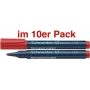 Schneider 130 rotulador permanente rojo punta redonda 1,0-3,0 mm recargable 113002
