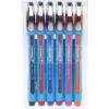 Schneider Slider Memo XB Set de bolígrafos de bola - 6 colores diferentes (negro, azul, rojo, verde, naranja, violeta) - punta de acero inoxidable extragruesa de 1,4 mm - tinta Viscoglide de secado rápido 150296