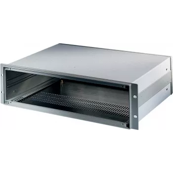Schroff 10828-173 carcasa de sistema para portamódulos de 19 pulgadas, 3U, 42HP, acero, galvanizado