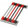 SCHROFF 24568356 guía de montaje fija de 19 inch 2U para armarios de servidores y redes, acero, negro RAL 9005, recubrimiento en polvo, 482,6 mm de longitud