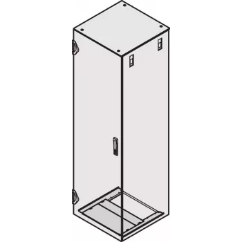 SCHROFF placa base 600B 1100T RAL7021 (21630620)