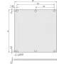SCHROFF Panel frontal 3U 63HP aluminio anodizado 30808067