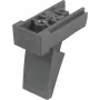 SCHROFF pie de apoyo de plástico, gris antracita RAL 7016, pack de 4 para carcasas PRO (20603002)
