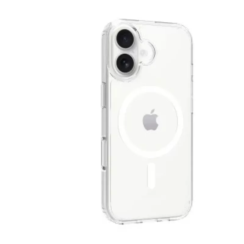 SCREENOR Funda bumper para Apple iPhone 17 con MagSafe, transparente