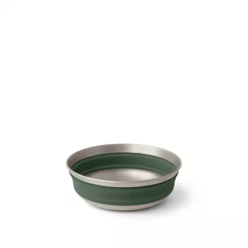 Sea To Summit Detour cuenco plegable de acero inoxidable verde 1.2L