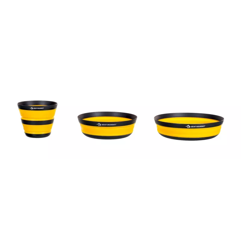 SEA TO SUMMIT Frontier UL 2P Set de menaje plegable – Cuencos, vasos y sporks plegables