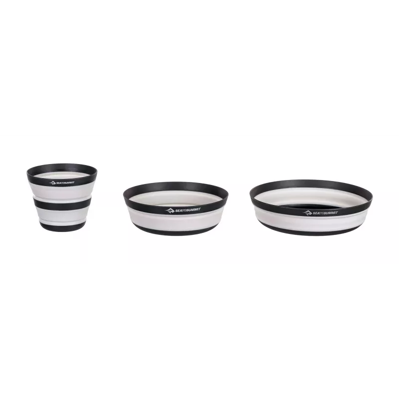 SEA TO SUMMIT Frontier UL 2P Set de menaje plegable – Cuencos, vasos y sporks plegables