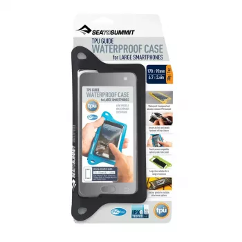 Sea To Summit TPU Guide L Funda impermeable para smartphone - Clear