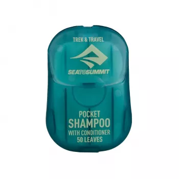 Champú con acondicionador en pastillas Sea to Summit Trek and Travel Pocket Soap - 50 hojas