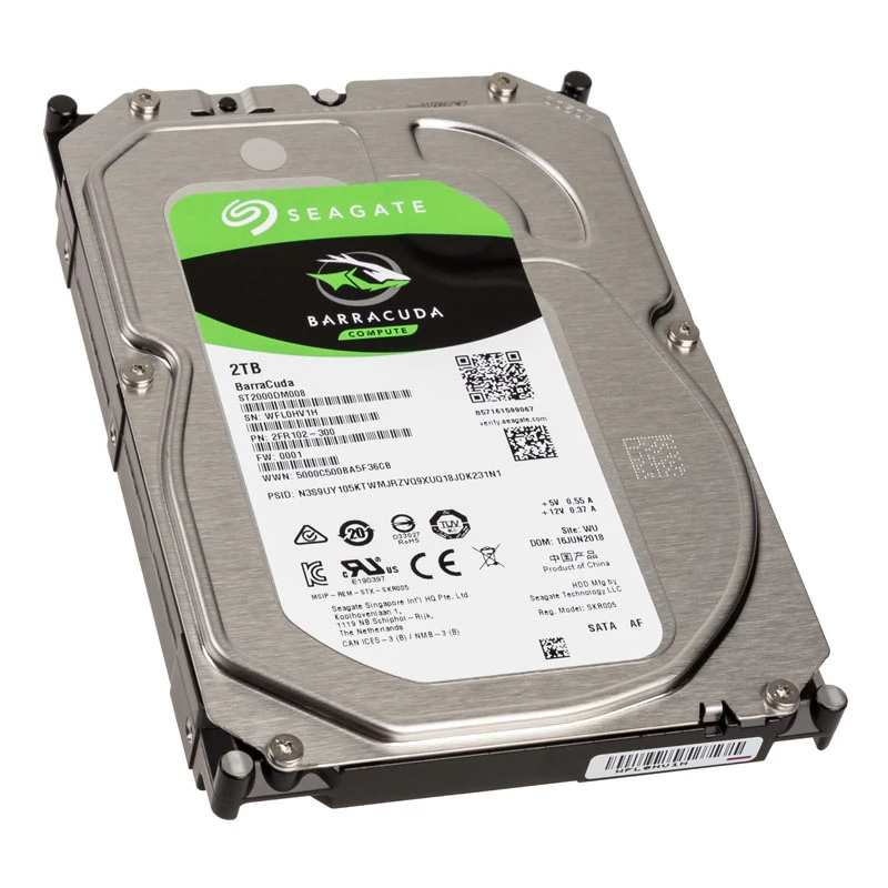 Seagate Barracuda ST2000DM008 Disco duro interno 2TB - 3,5