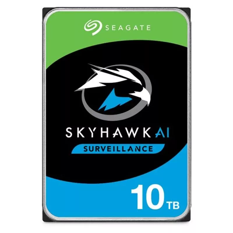 Seagate ST10000VE001 SkyHawk Surveillance HDD, 10 TB, 3,5 pulgadas, 7200 RPM