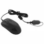 Seal Shield Silver Storm Ratón óptico cableado, 3 botones, USB, Negro, 800 DPI, IP68 resistente al agua, apto para lavavajillas