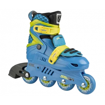 SEBA Junior Bleu Jaune patines 27-30