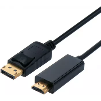 SECOMP Cable DisplayPort STANDARD DP a HDTV, ST/ST, negro, 3 m (S3677)