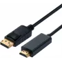 Cable DisplayPort a UHDTV SECOMP STANDARD, ST/ST, negro, 5 m (S3683)