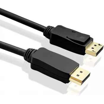 Cable SECOMP STANDARD DisplayPort v1.4, DP a DP, negro, 3 m (S3697)
